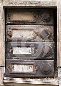 Old doorbells