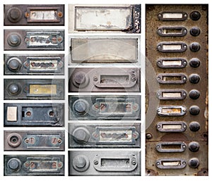 Old doorbells