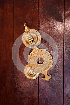 Old doorknocker in Marrakesh