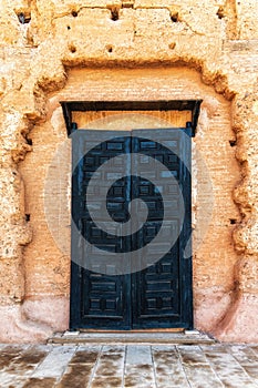 Old Doors in El Badi Palace - Marrakesh - Morocco