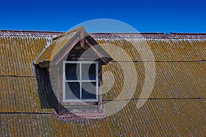 Old dormer window