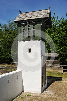 Old dovecote on a farm in lower Austria