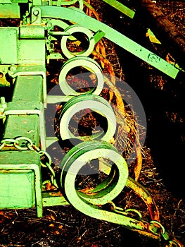 Old Drag Harrow as seen from above