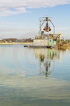 Old dredge.