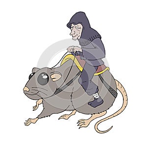 Old druid mount in bit rat