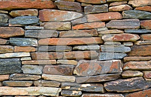 Old dry stone wall