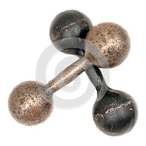 Old dumbbells
