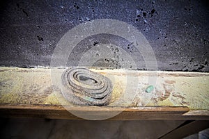 old dusty school blackboard