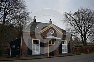 Old Dutch building in small village