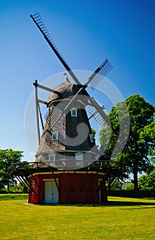 Old Dutch windmill