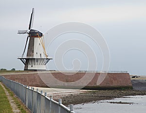 Old dutch windmill