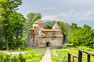 Old Dzveli Shuamta Monastery in Kakheti, Georgia