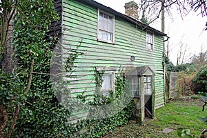 Old eerie country cottage