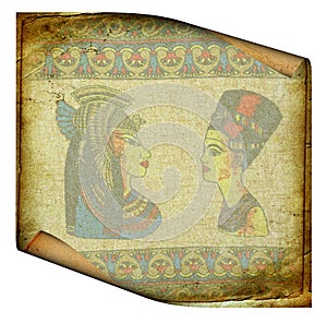 Old egyptian roll