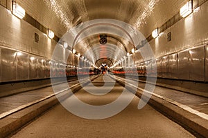 Old Elbtunnel in Hamburg