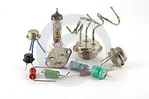 Old electonics components