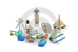 Old electonics components