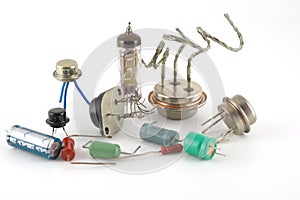 Old electonics components
