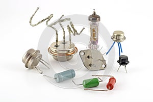 Old electonics components