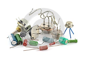 Old electonics components