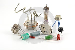Old electonics components