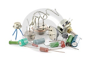 Old electonics components
