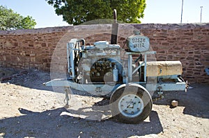 Old electric generator in Jodhpur, India