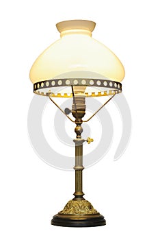 Old electric lamp