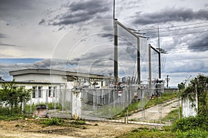 Old electric power station