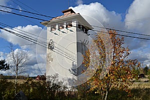 Old electrical transformer