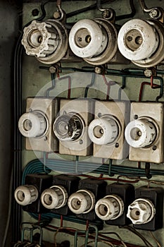 Old electrical wires