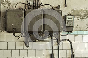 Old electrical wires