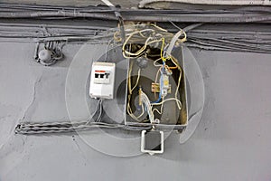 Old electrical wiring