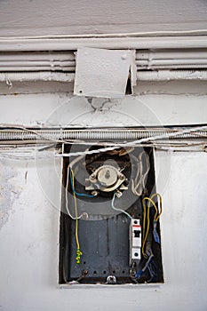 Old electrical wiring