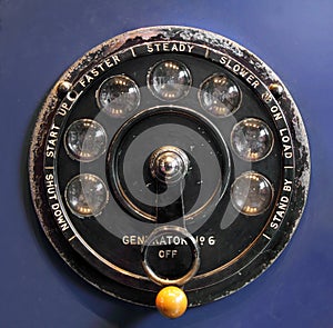 Old Electricity Generator Control