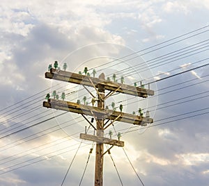 Old Electricity Pole