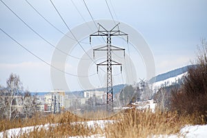 Old electricity transmission line