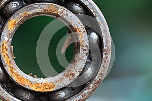 Old engine car part. Rusty iron surface. The rust on steel Texture.