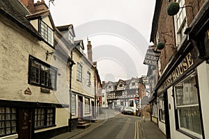 Old English Architecture on Cartway, Bridgnorth