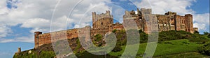 Old English Castle Bamburgh photo