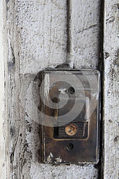 Old entry bell or buzzer