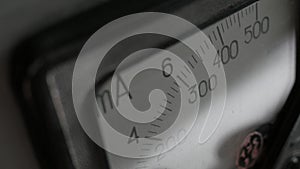 Old analog ammeter
