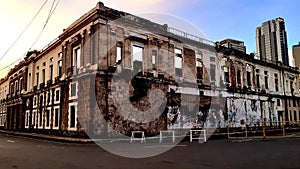 Old establishment located in wall city, Intramuros manila, Philippines.