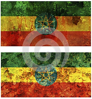Old ethiopia flag