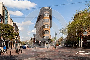 Old Europe Hotel building in Vancouver