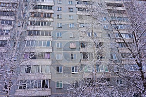 Old Facade of Building