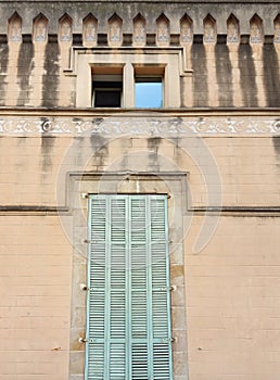 Old facades and preserved by the passage of the years photo