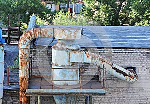 Vecchio ventilazione sistema 