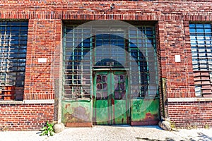 Old factory in the Bronx, NYC