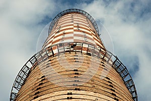 Old factory chimney